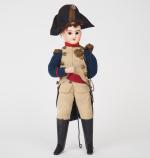 Petite poupée souvenir fin XIXème représentant Napoléon.
Tête porcelaine francaise le...
