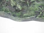 WILLIS-GOOD.
"Pur-sang".
Sculpture en bronze à patine verte.
Signée.
H. 23,5 cm.